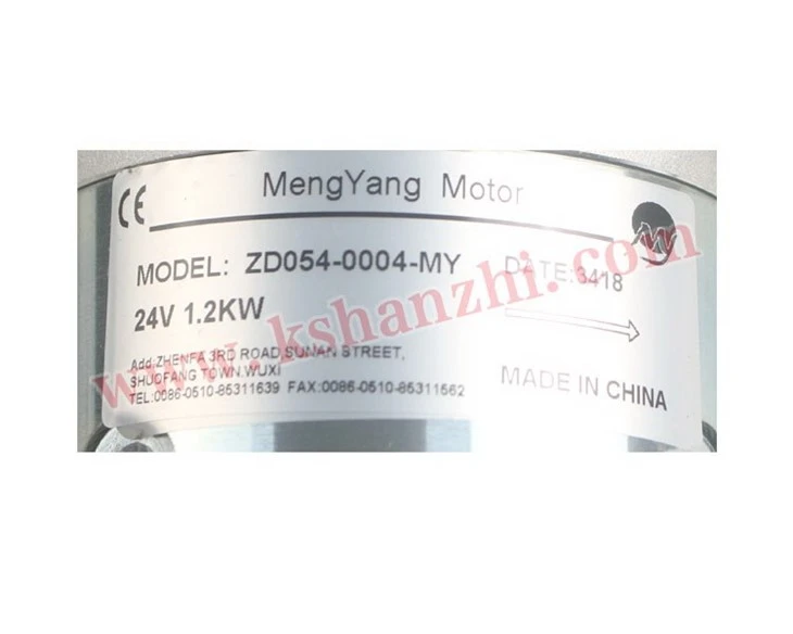 Forklift Parts ZD054-0004 DC Motor 24V/1.2KW For Electric Pallet Trucks best