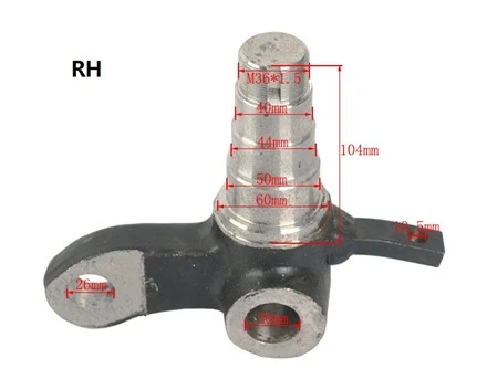 Fusée de direction Hanzhi XF250-220001-001/XF250-220011-001 pour Hc XF250, d'origine