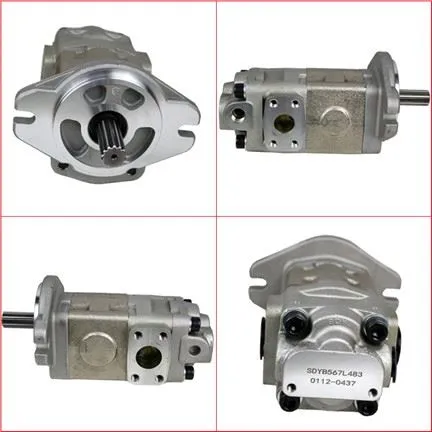Pièces de chariot élévateur 3EC-60-31711 Pompe hydraulique pour 6D102E/FD35~45-7 (SDYB567FH9-L483-1)