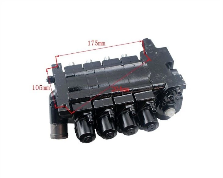 Hydraulic Control Valve 4 Spools For 1218, 0009440639