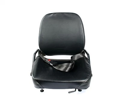 Siège de chariot élévateur en cuir PU TLF avec ceinture de sécurité