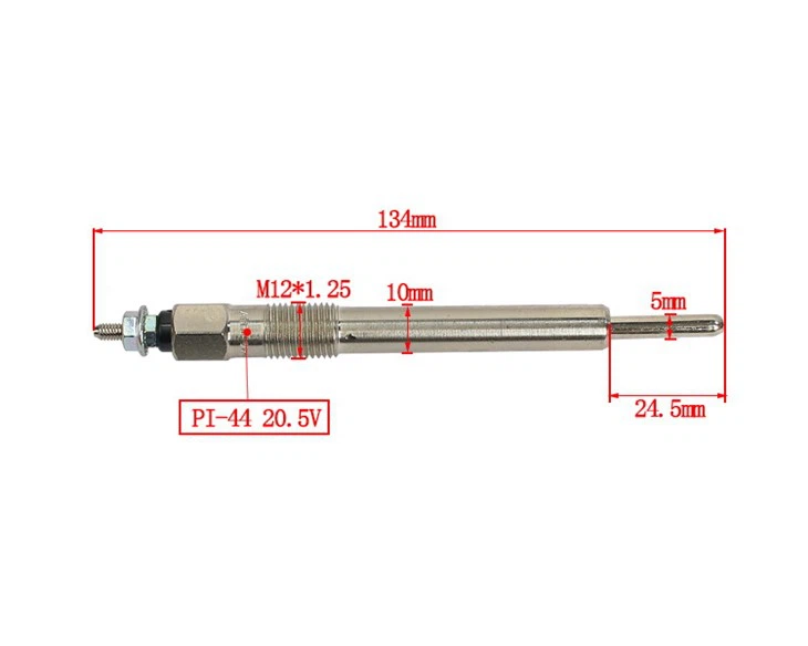Forklift Spare Parts 6BG1 PI-44 Diesel Enging Glow Plug Z-1-82513-043-1